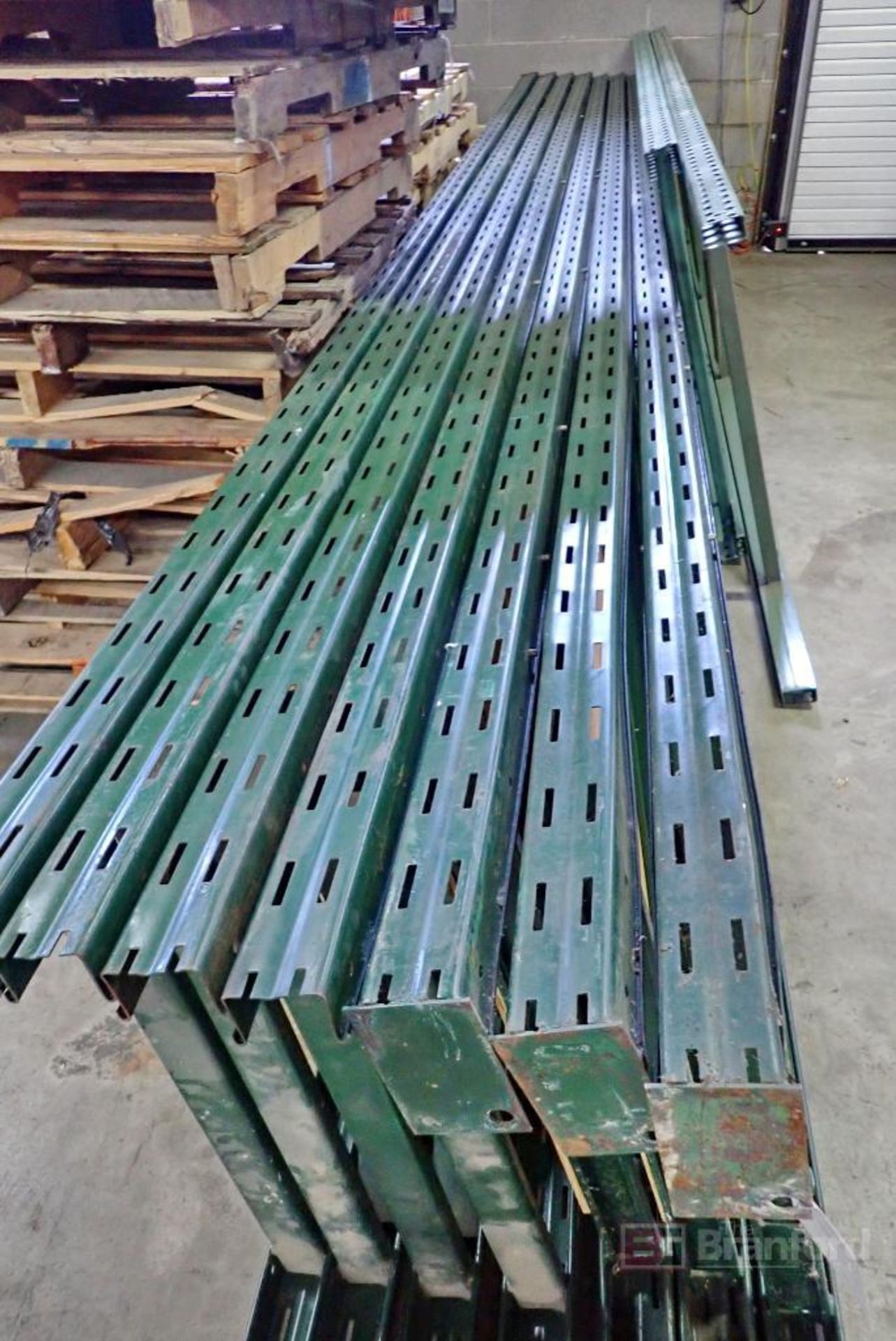 (6) Sections of Assembled Interlock Style Adjustable Steel Pallet Racking - Image 5 of 8