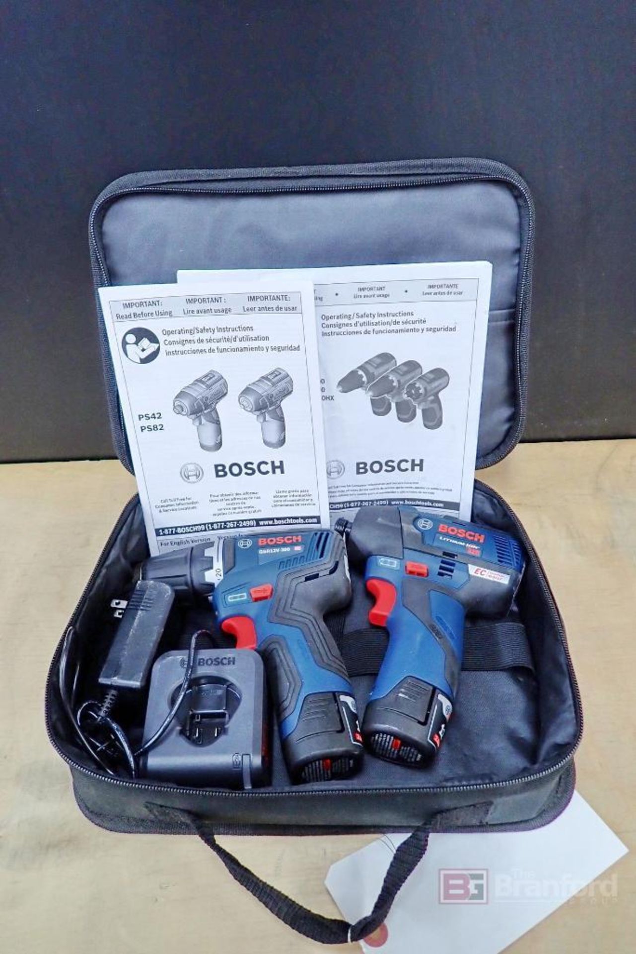 Bosch GXL12V-220B22-RT Brushless Combo Kit w/ Driller - Driver