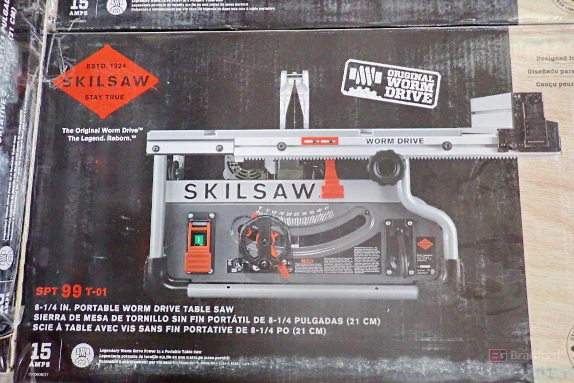 Skilsaw SPT99T-01 8-1/4" Portable Worm Drive Table Saw - Image 2 of 3