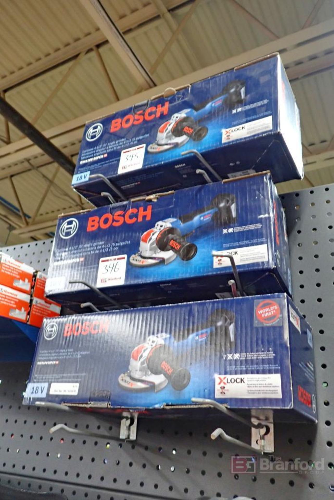 Bosch GWX18V-50PCN Cordless 4-1/2" / 5" Angle Grinder - Image 2 of 6