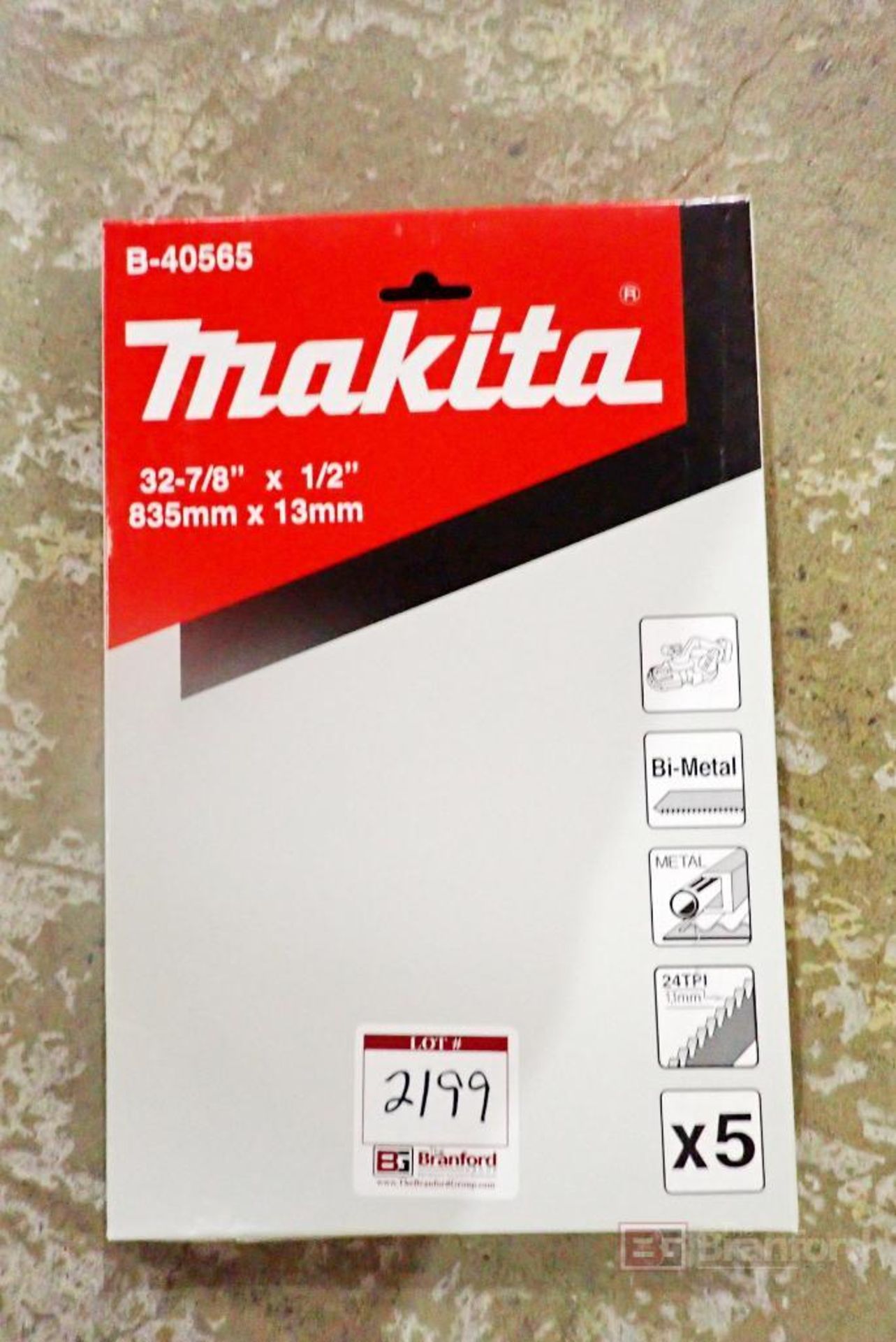 (10) Makita B-40565 Bandsaw Blades - Image 3 of 4