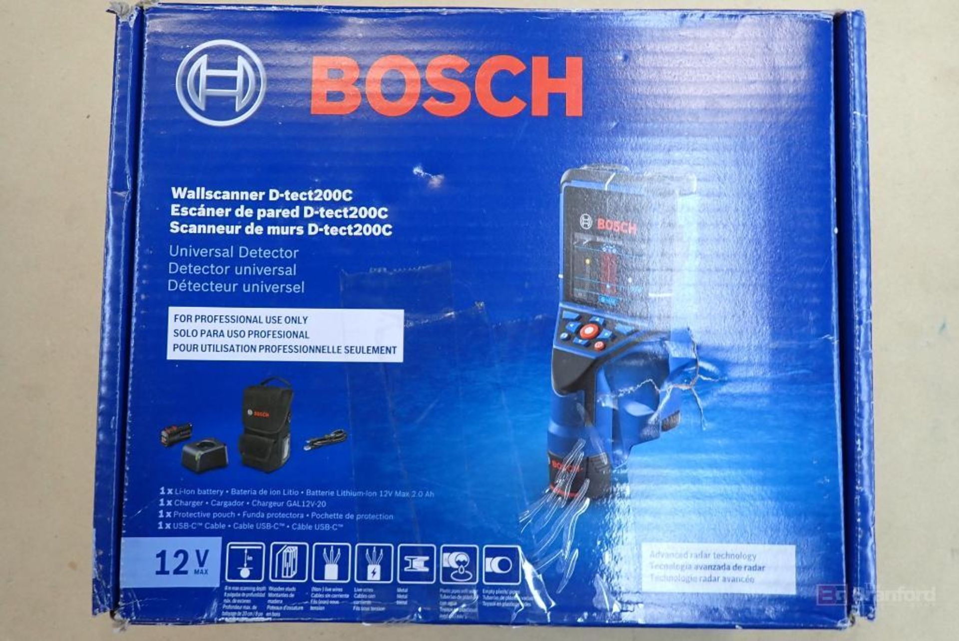 Bosch D-tect200C Wallscanner Kit - Image 2 of 4