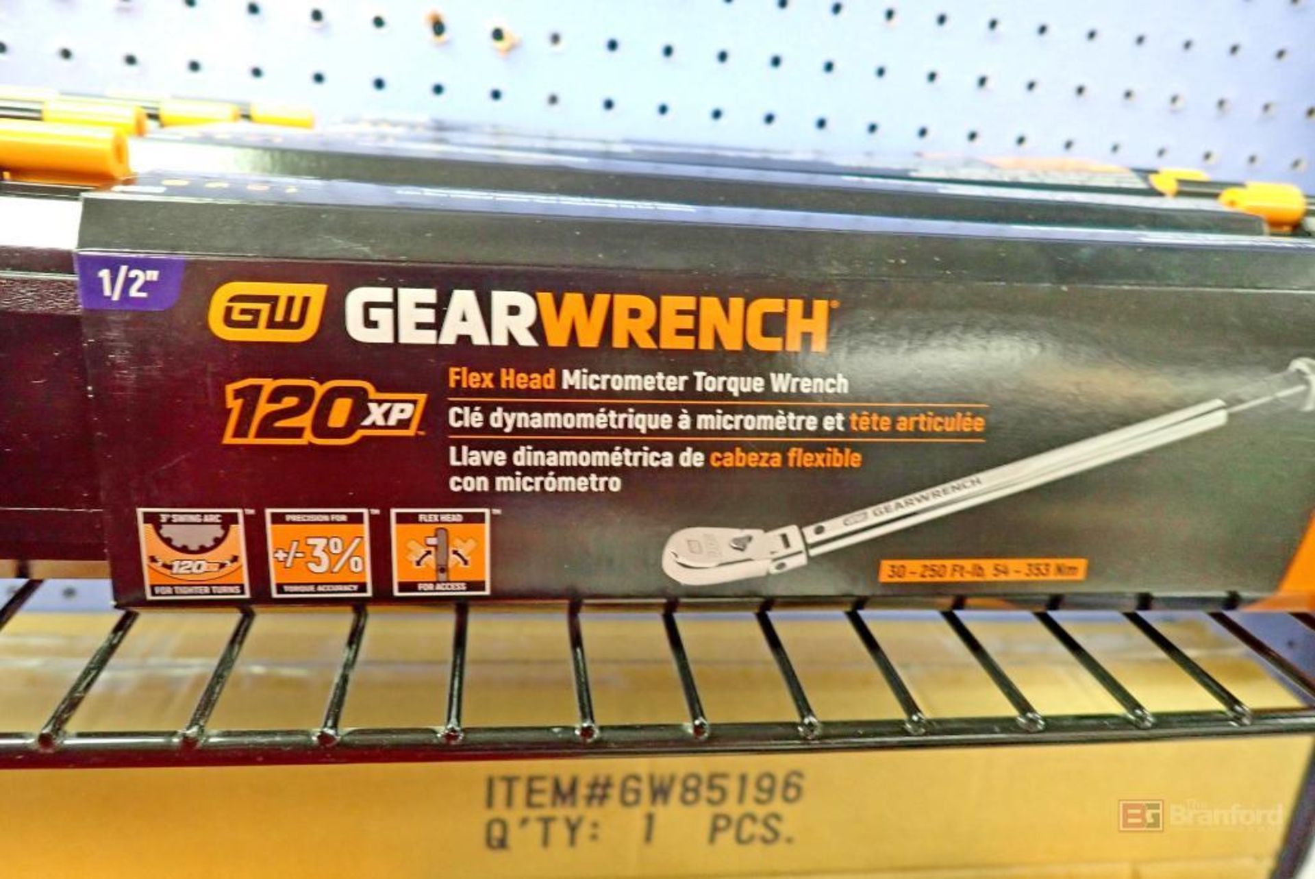 GearWrench 120XP 85189 Flex Head Micrometer Torque Wrench - Image 2 of 3