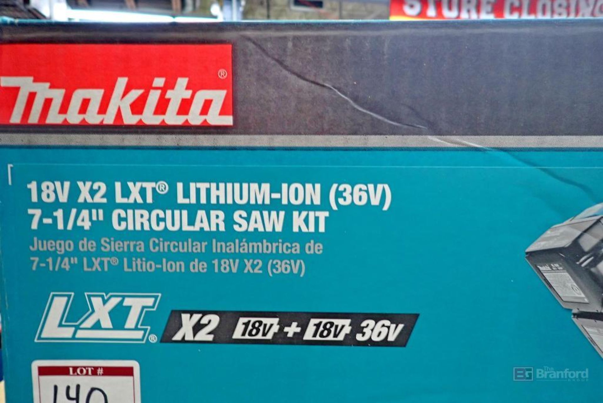 Makita 18V X2 LXT Lithium-Ion (36V) 7-1/4" Circular Saw Kit - Image 2 of 5