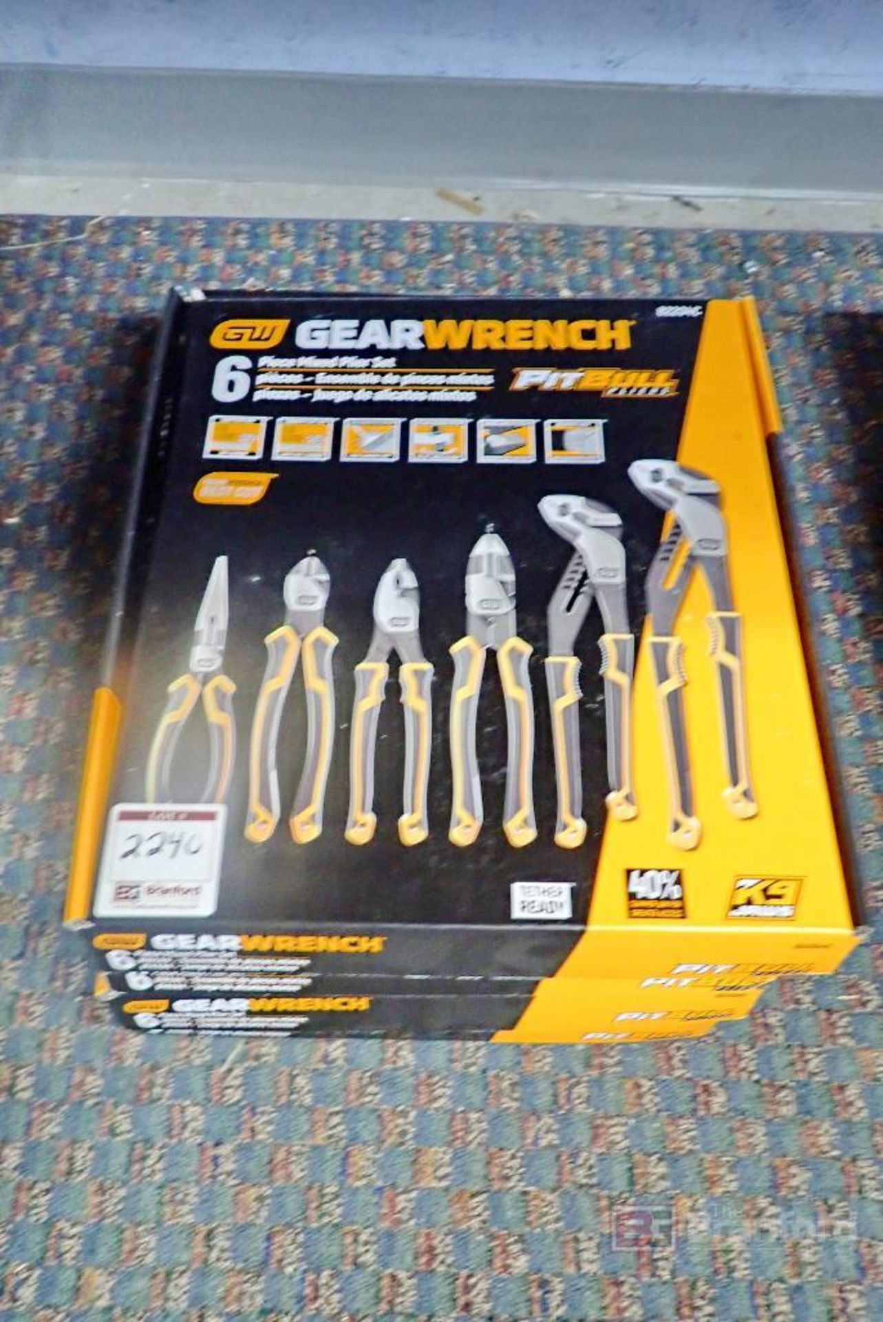 GearWrench 82204C 6Pc. Mixed Pit Bull Plier Set - Image 2 of 5