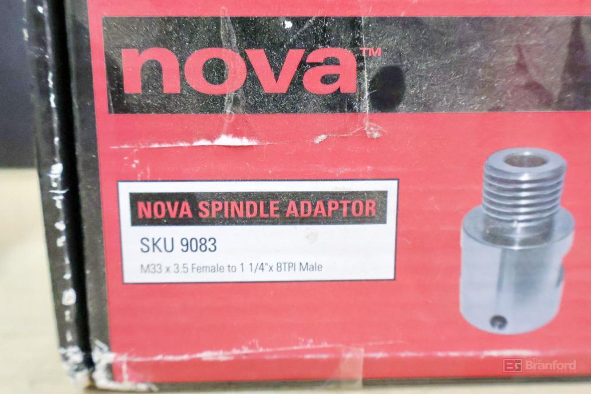 (3) NOVA 9085 Spindle Adapters - Image 3 of 5