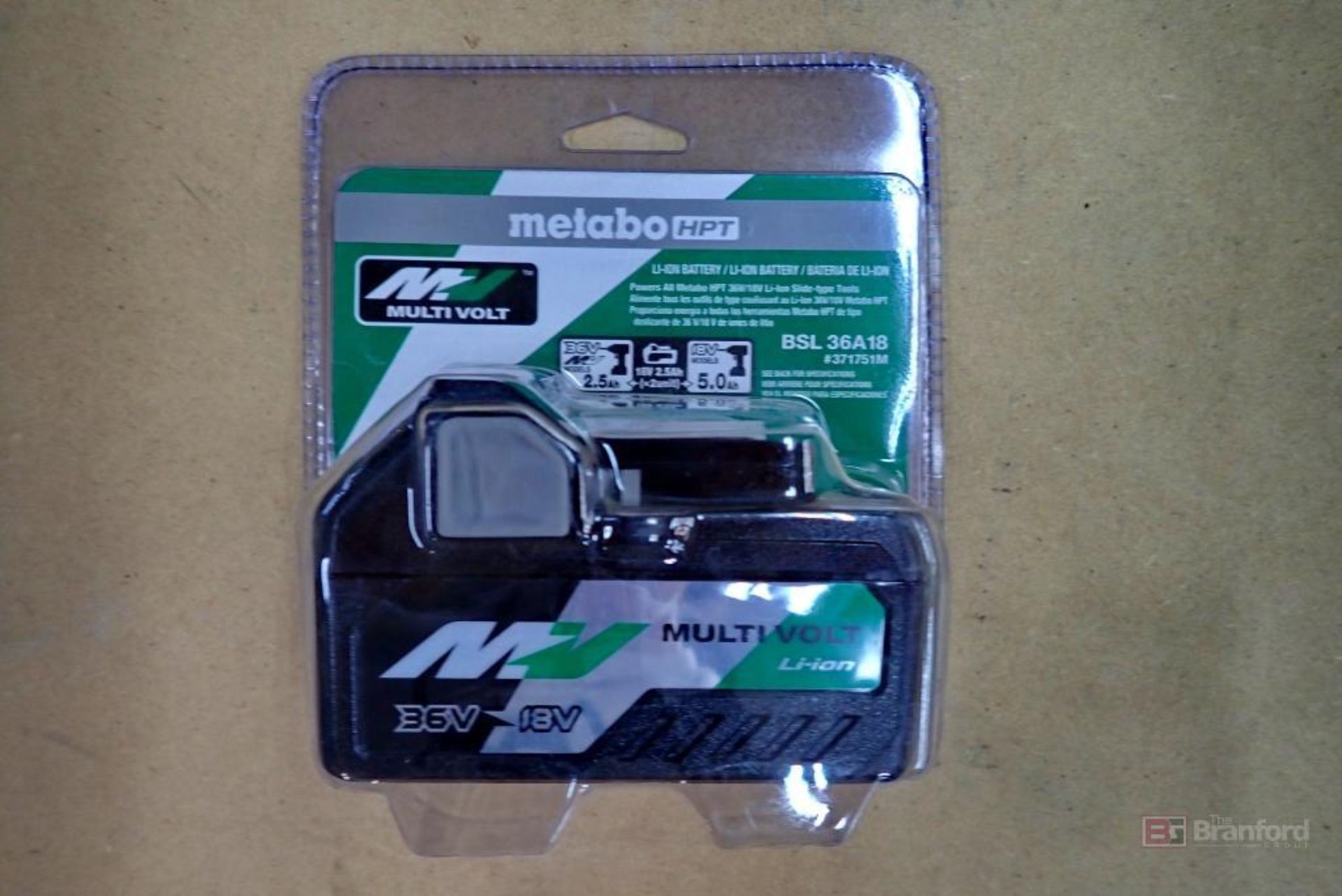 Metabo HPT BSL 36A18 Li-Ion Battery - Image 3 of 5