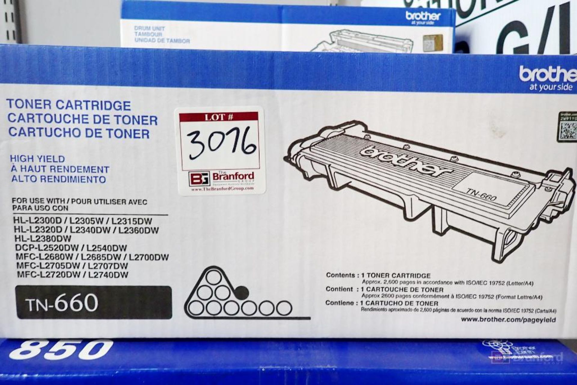 (5) Brother Toner Cartridges - Image 2 of 5