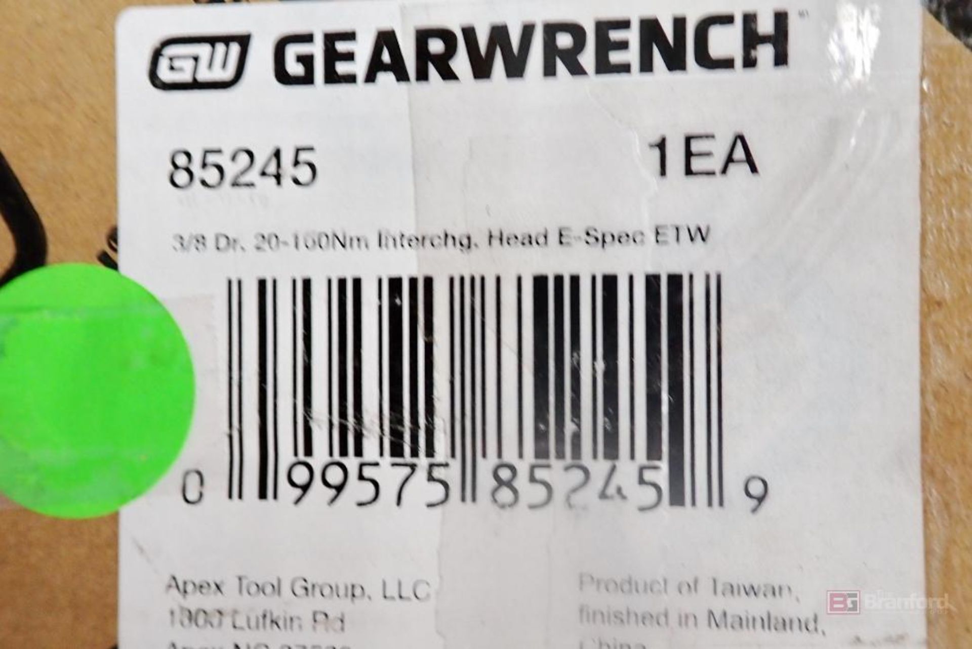 GearWrench 85245 3/8" Drive Interchangable Head E-Spec Electronic Torque Wrench - Image 2 of 4