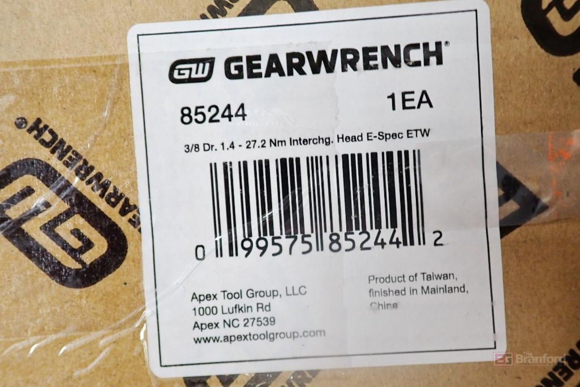 GearWrench 85244-01 3/8" Drive Interchangable Head E-Spec Electronic Torque Wrench - Image 2 of 5