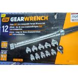 GearWrench 89452 12 Pc. SAE Interchangeable Torque Wrench Set