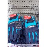 Box Lot of Makita T-04226 Work Gloves