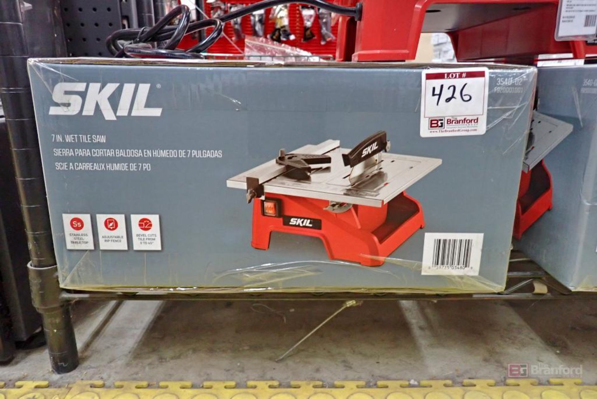 SKIL 3540-02 7" Wet Tile Saw - Image 4 of 4