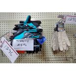 Box Lot of Makita Impact Work Gloves