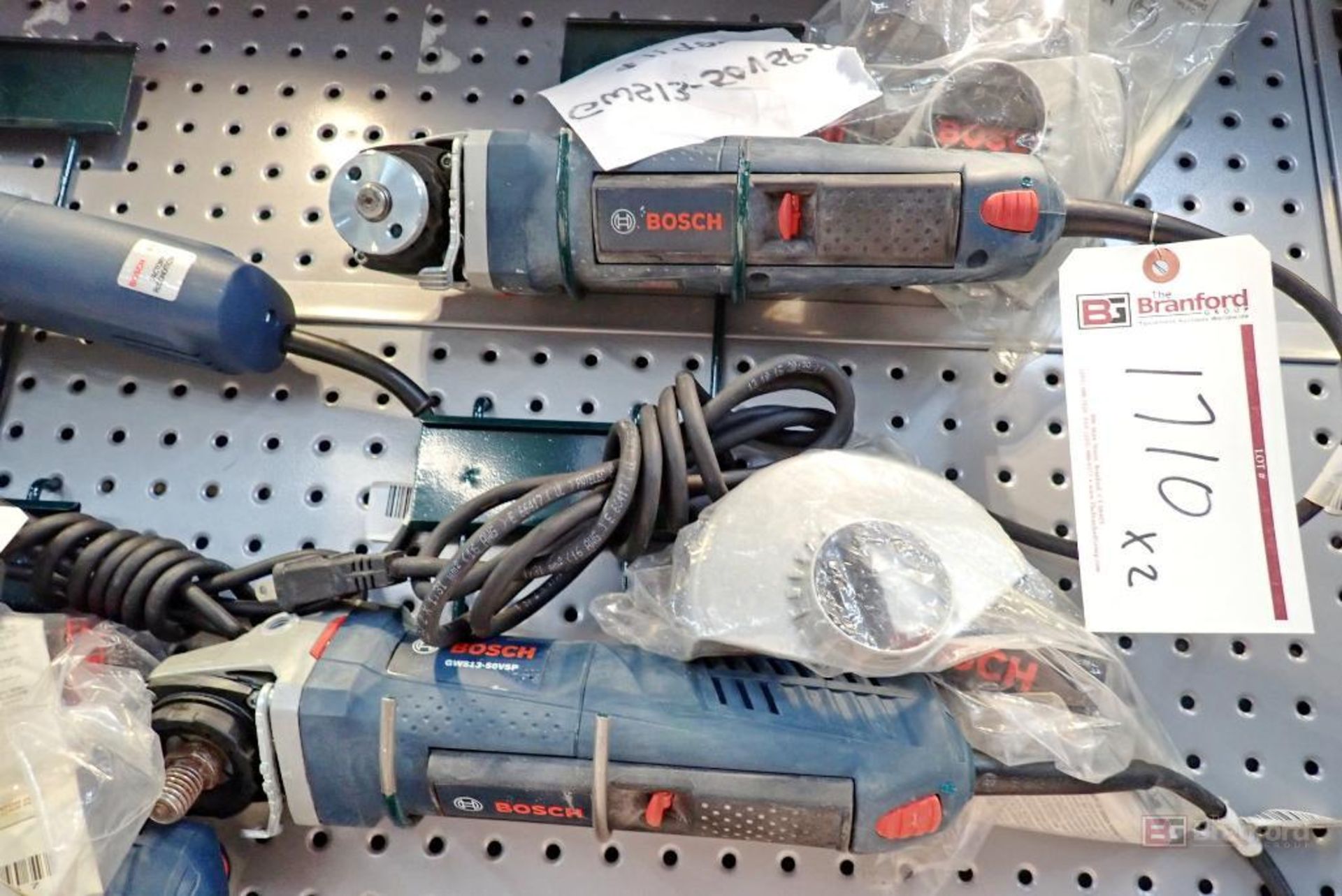 (2) Bosch GWX13-50VSP-RT 120V Angle Grinder - Image 3 of 3