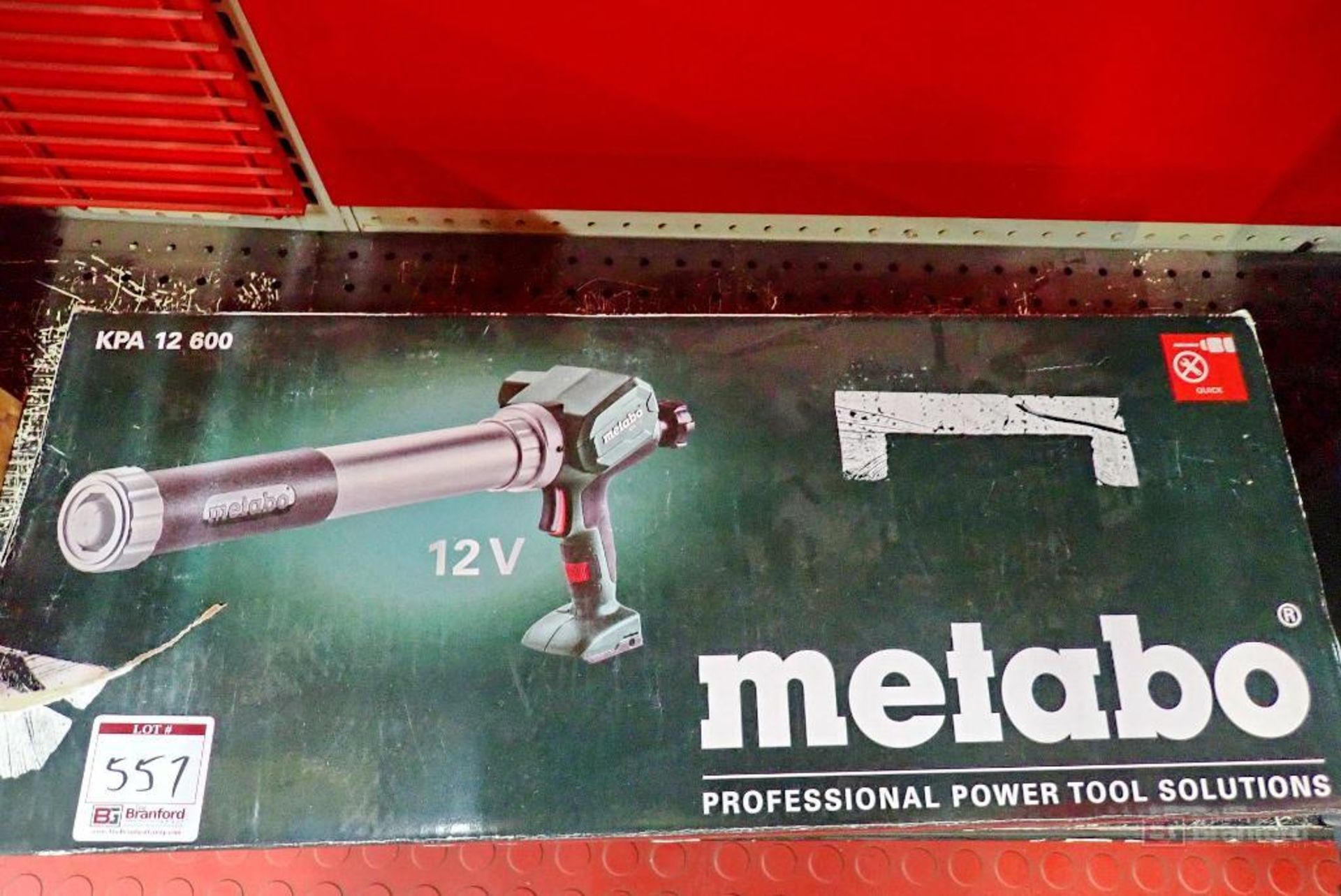 Metabo KPA 12 600 Cordless Caulking Gun