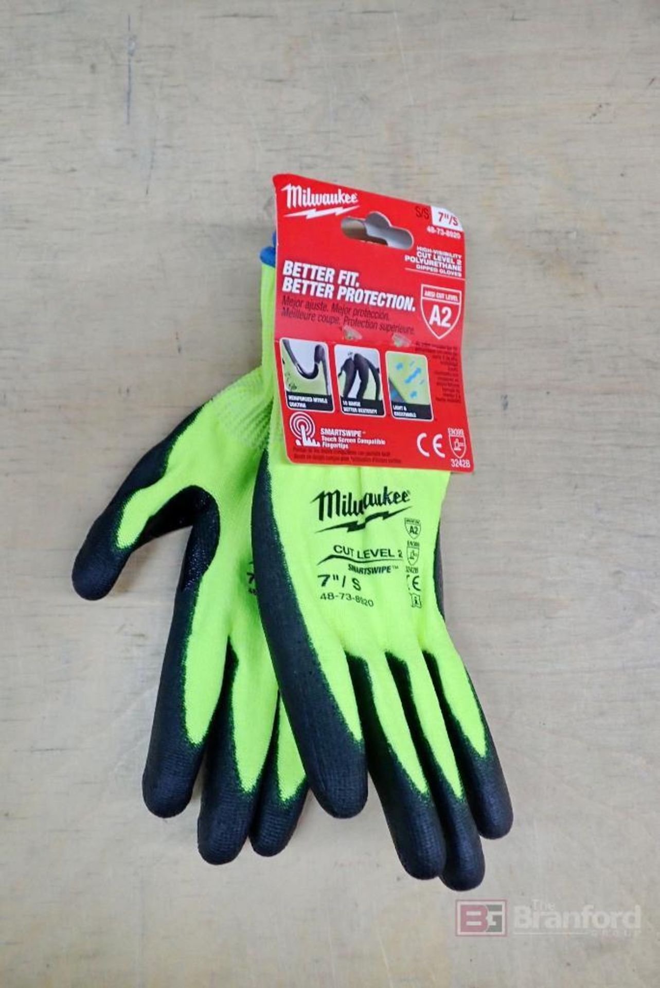 Box Lot of Milwaukee Cut Level 3 Dipped Gloves & Poly Dipped Gloves - Image 3 of 3