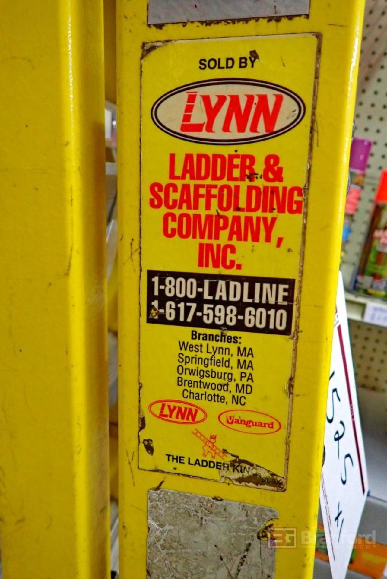 (1) Lynn 5-Step Fiberglass Folding Ladder - Image 4 of 4