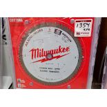 (10) Milwaukee 48-40-4355 9" Aluminum Blades
