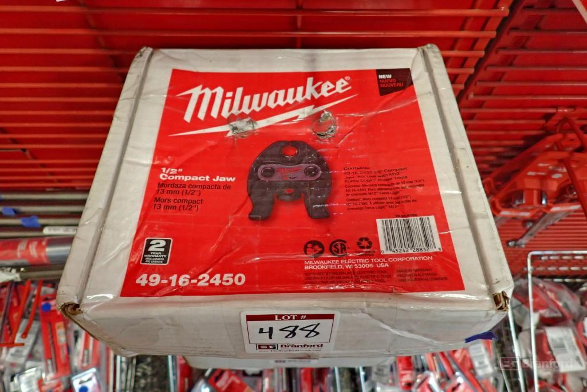 Milwaukee 49-16-2450 1/2" Compact Jaw - Image 3 of 4