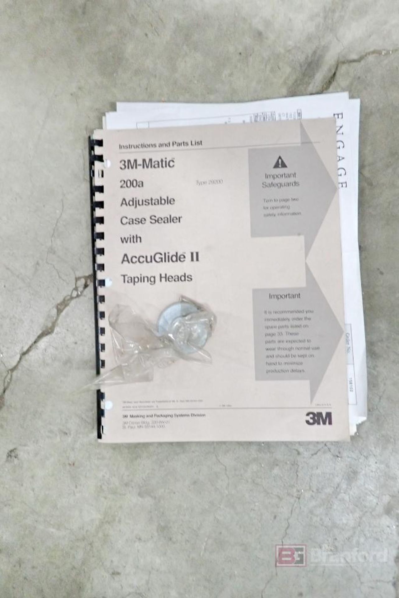 3M-Matic 200A Adjustable Case Sealer w/ Manual - Image 2 of 9
