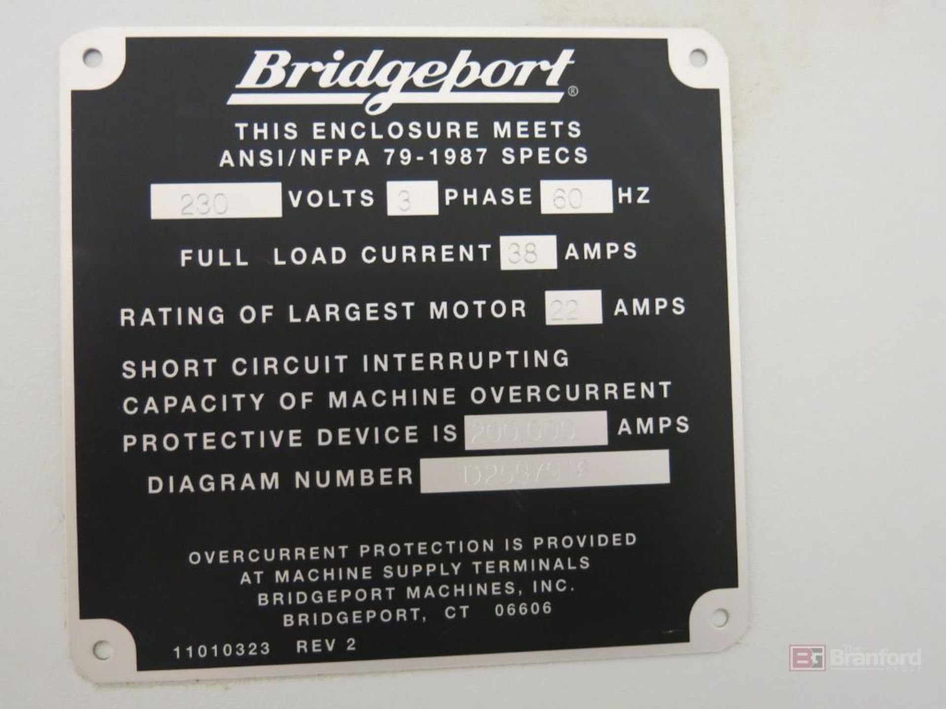 Bridgeport VMC 320 CNC Machining Center - Image 8 of 8