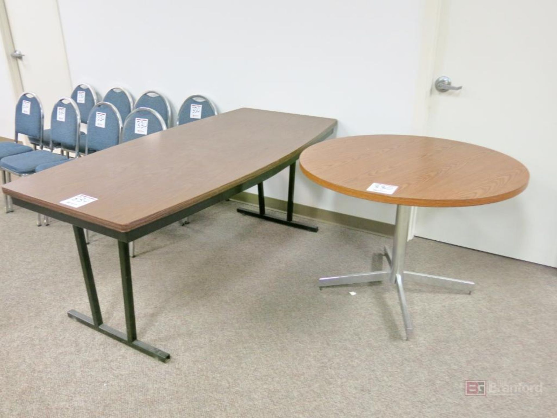 Approx. 6' Conference Table, Round Conference Table - Bild 2 aus 3