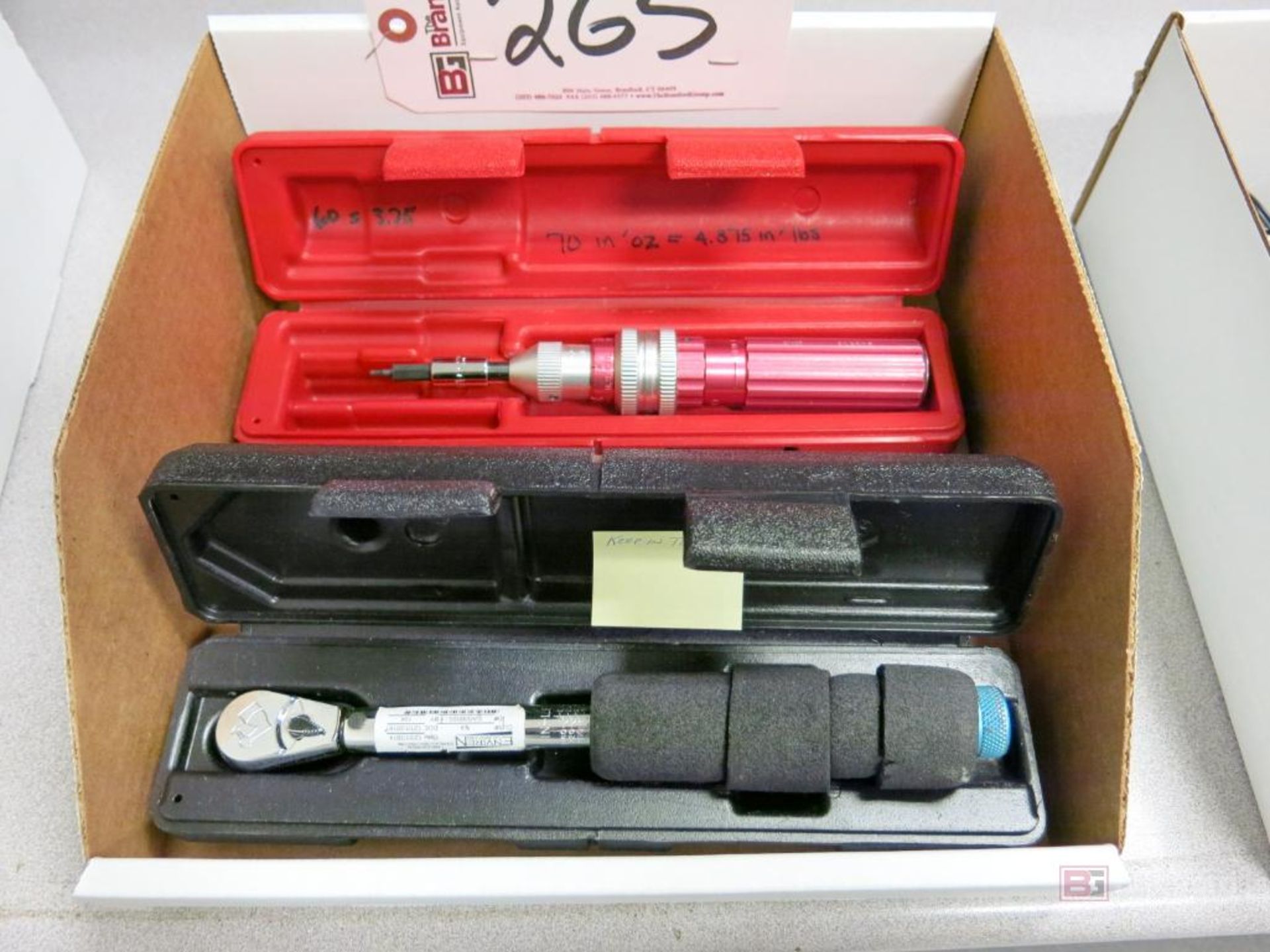 Armstrong Torque Wrench, Proto Model 6106 Torque Screwdriver