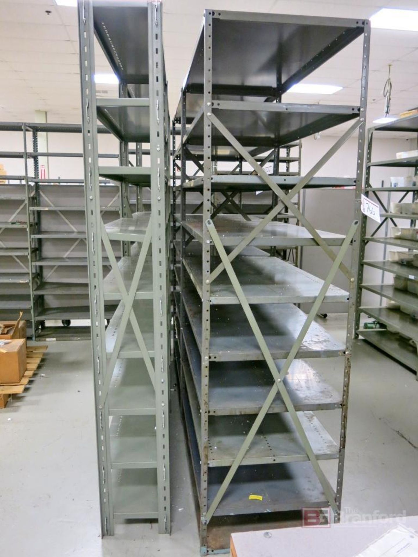 (9) Sections of Medium Duty Clip Together Racking - Image 3 of 4