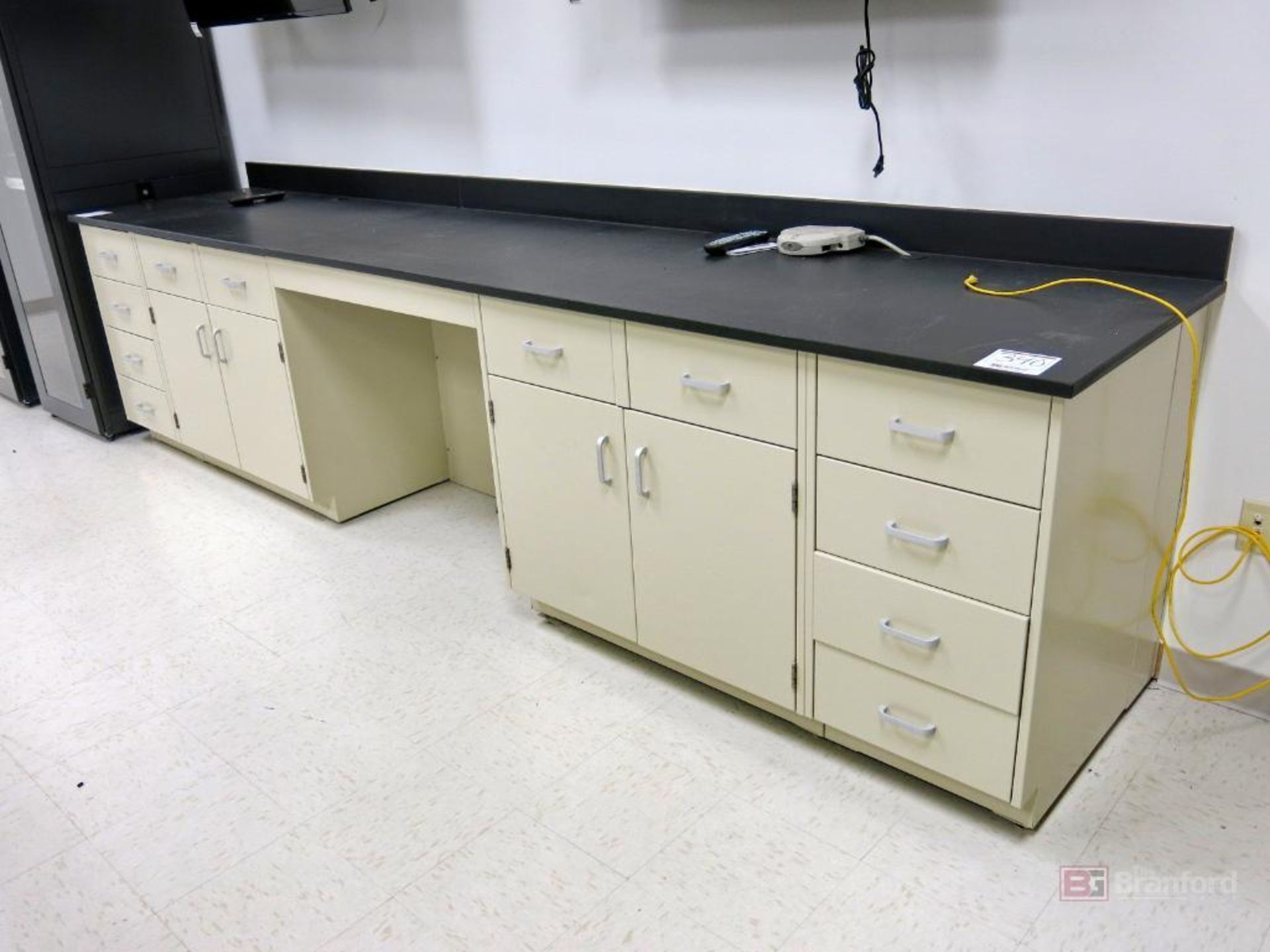 Large Lot of Modular Soapstone Top Laboratory Work Benches - Image 4 of 5