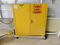 Justrite 30-Gallon Cap. 2-Door Flammable Liquid Storage Cabinet