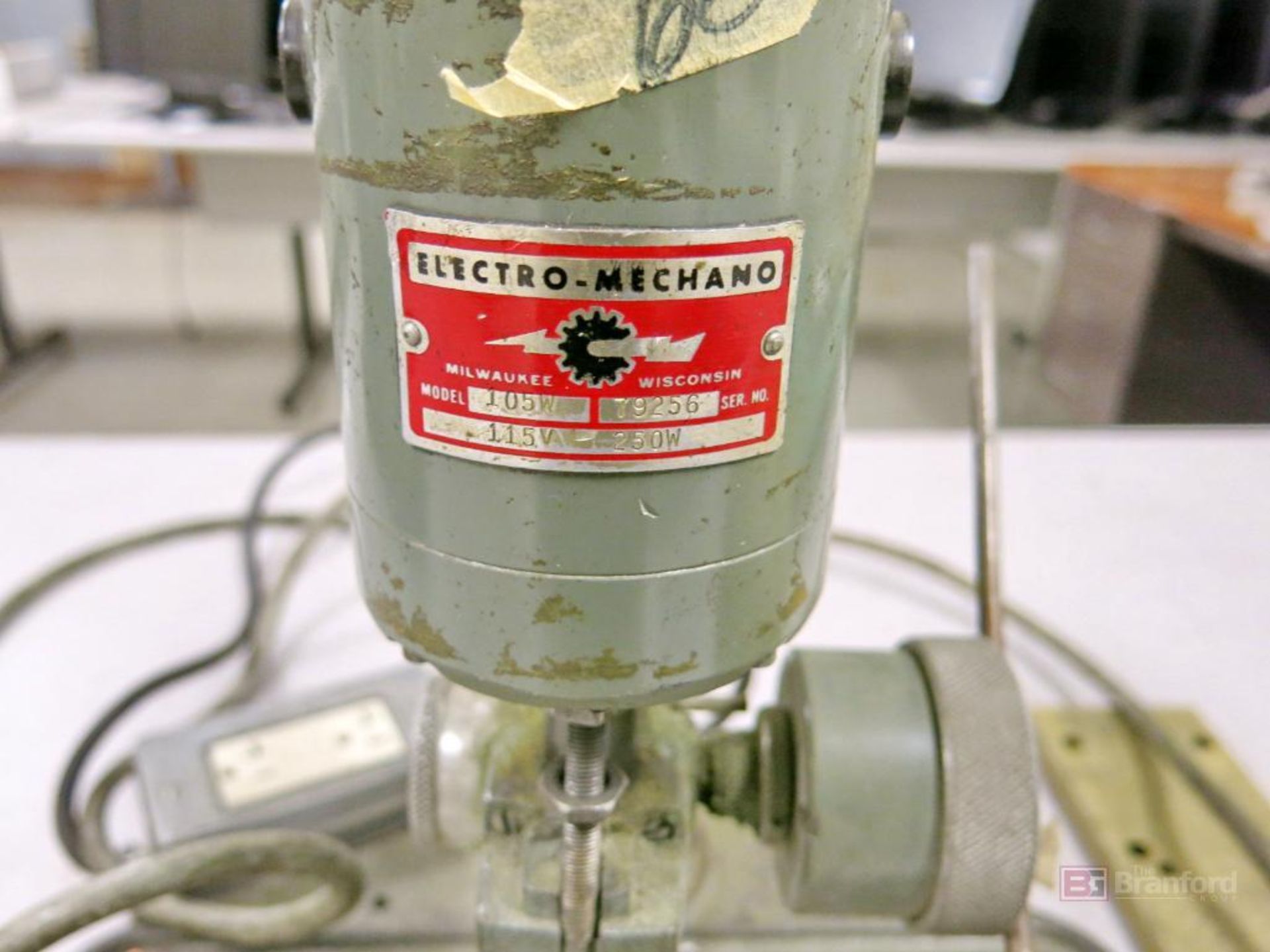 Electro Mechanico Model 105W Benchtop Pedestal Drill Press - Image 2 of 2