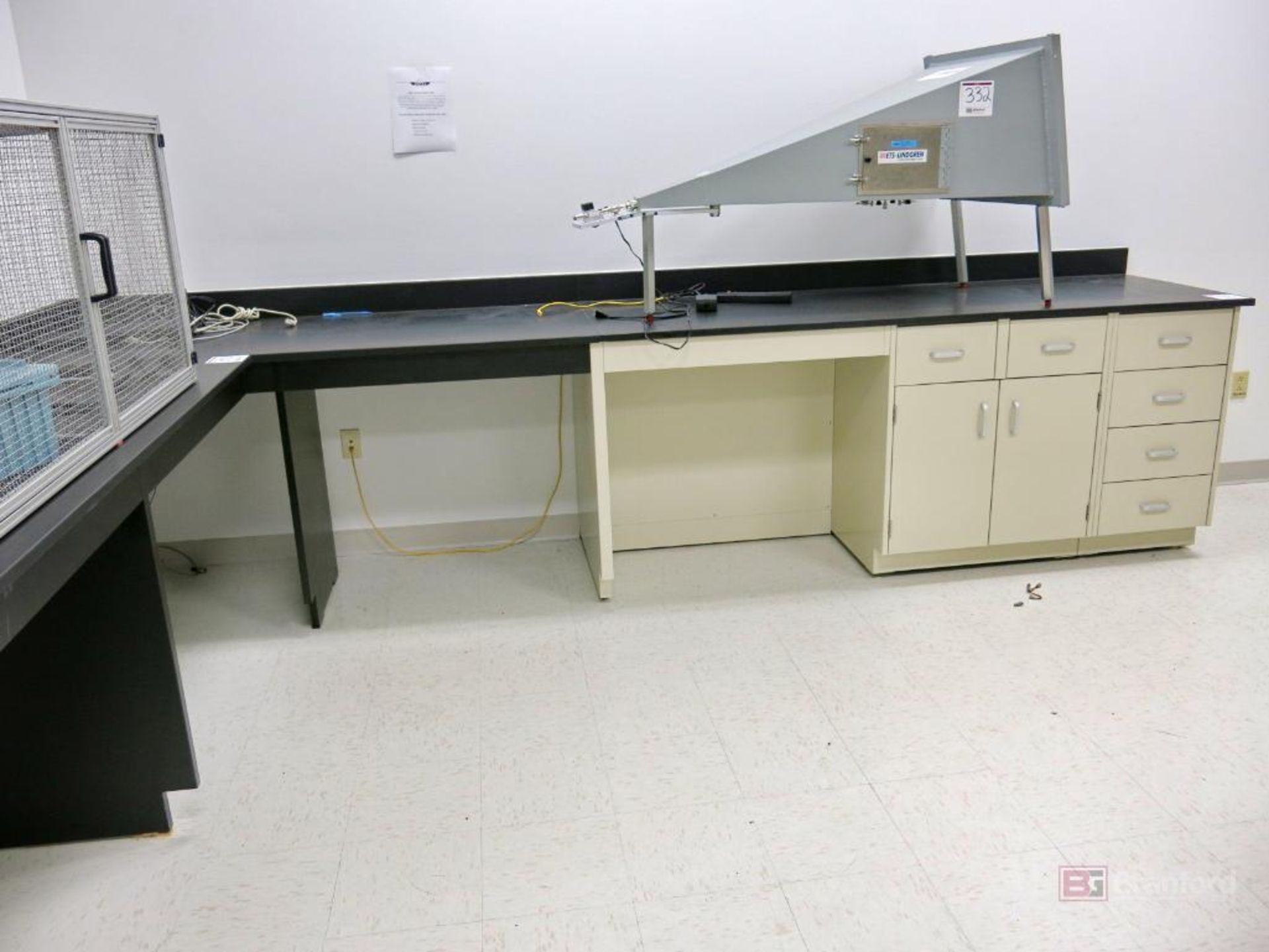 Large Lot of Modular Soapstone Top Laboratory Work Benches - Image 2 of 5