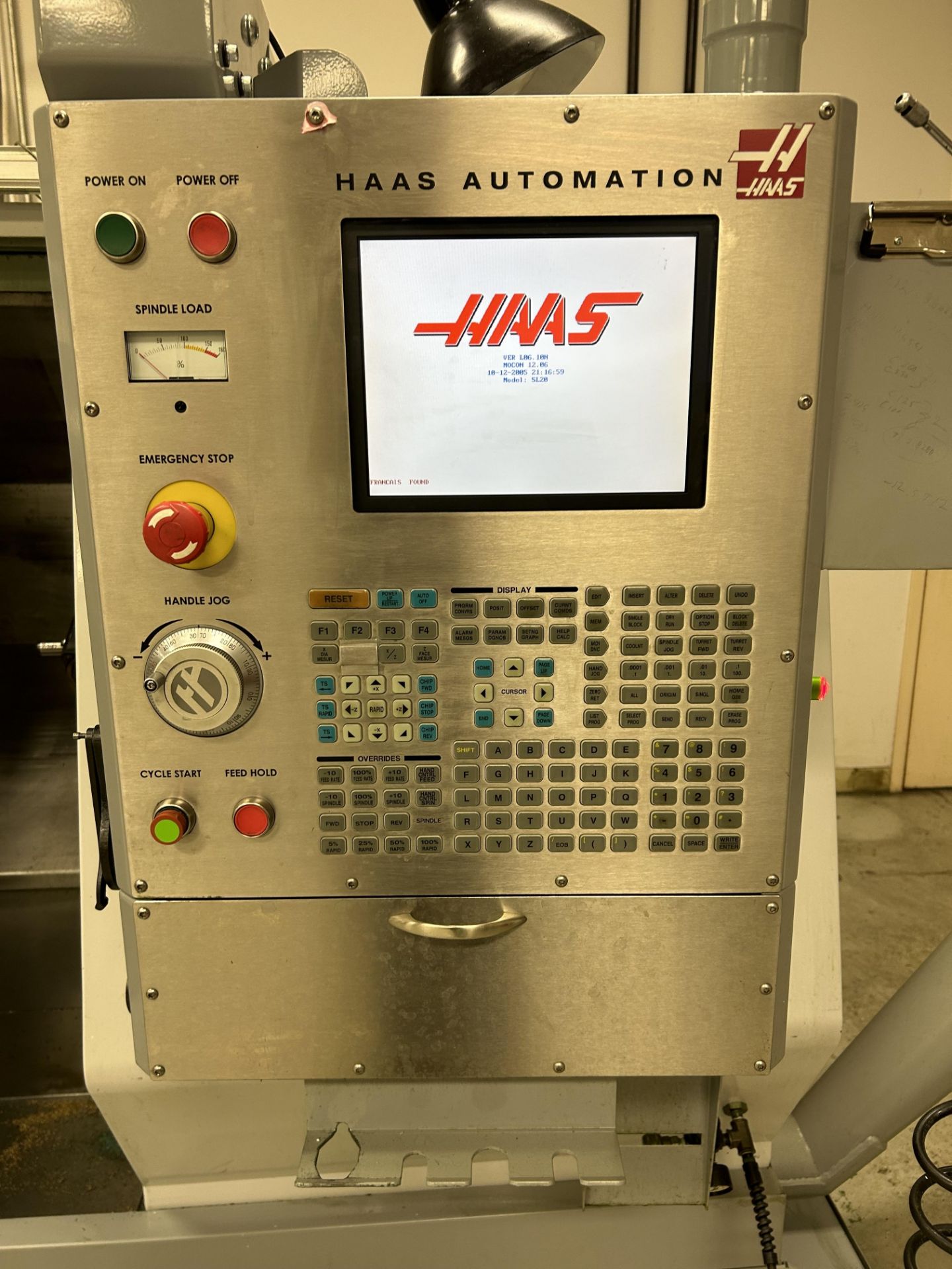 Haas Model SL-20 CNC Turning Center/Lathe - Image 3 of 13