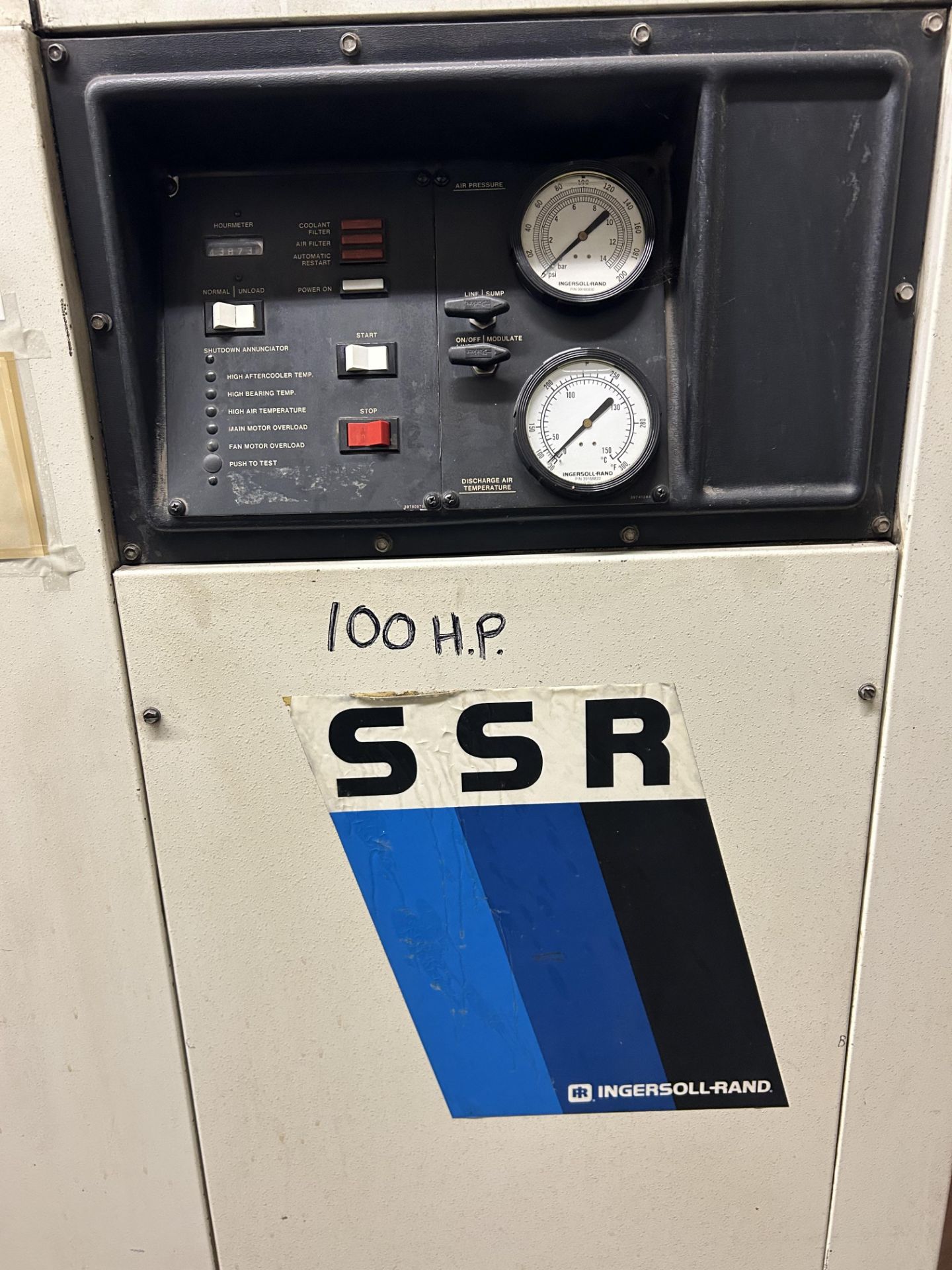 Ingersoll Rand 25-HP Air Compressor Model SRR-EP25SE - Image 2 of 6