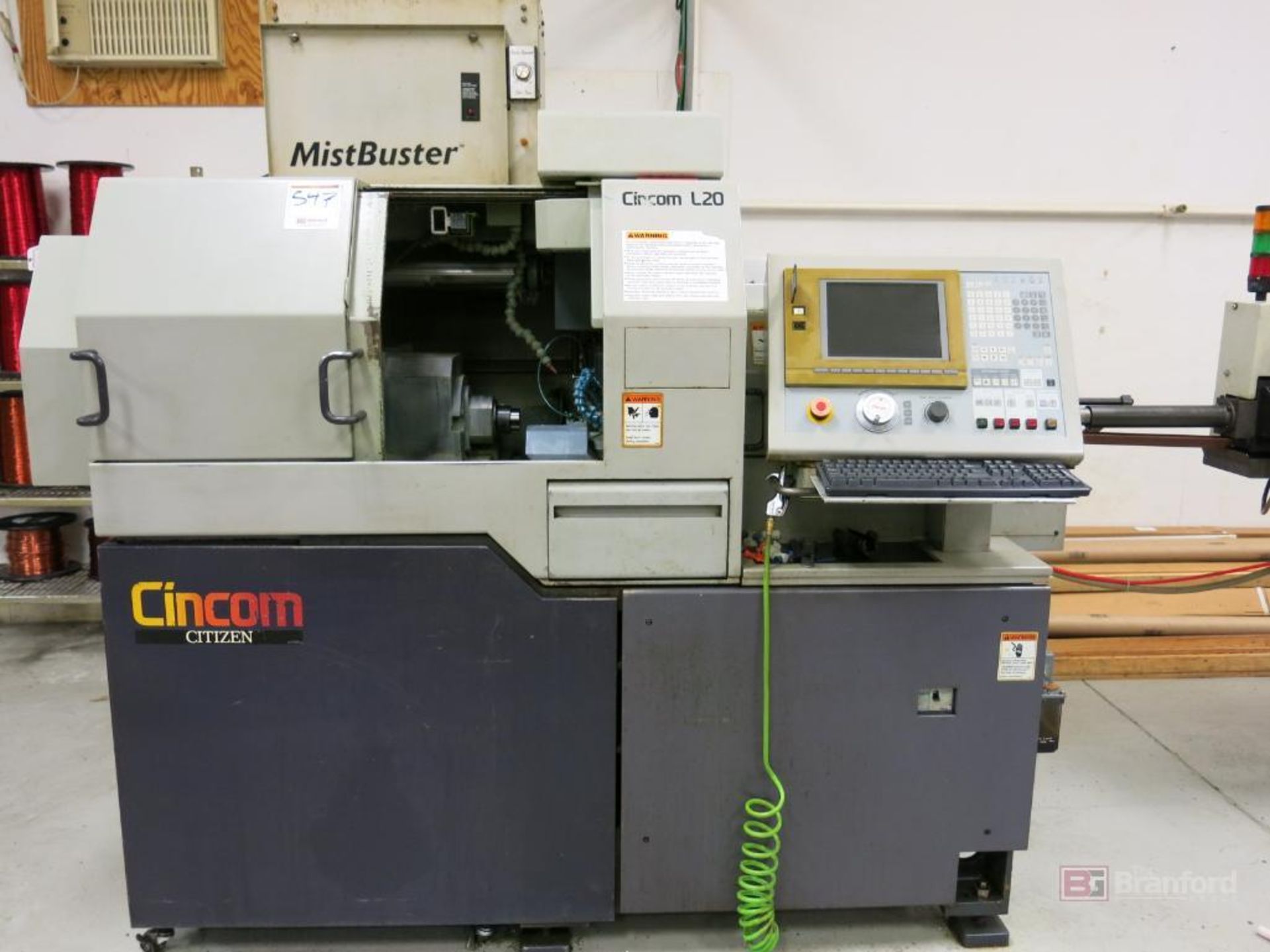 Citizen Cincom Model L20 CNC Screw Machine - Image 4 of 8