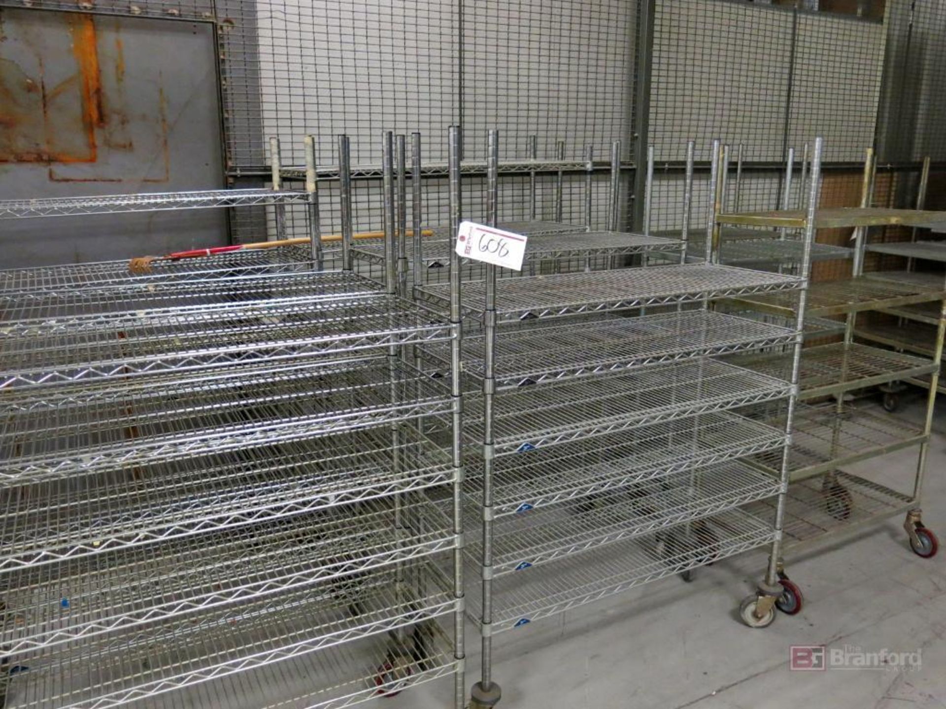 Approx. (27) Metro Style Castered Wire Racks