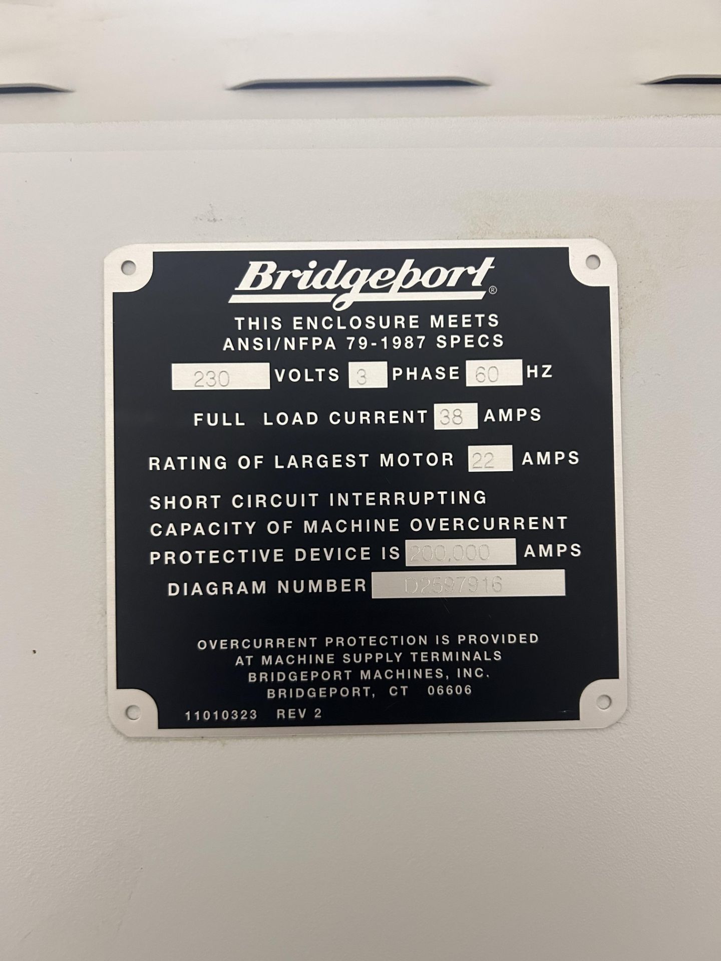 Bridgeport VMC 320 CNC Machining Center - Image 5 of 8