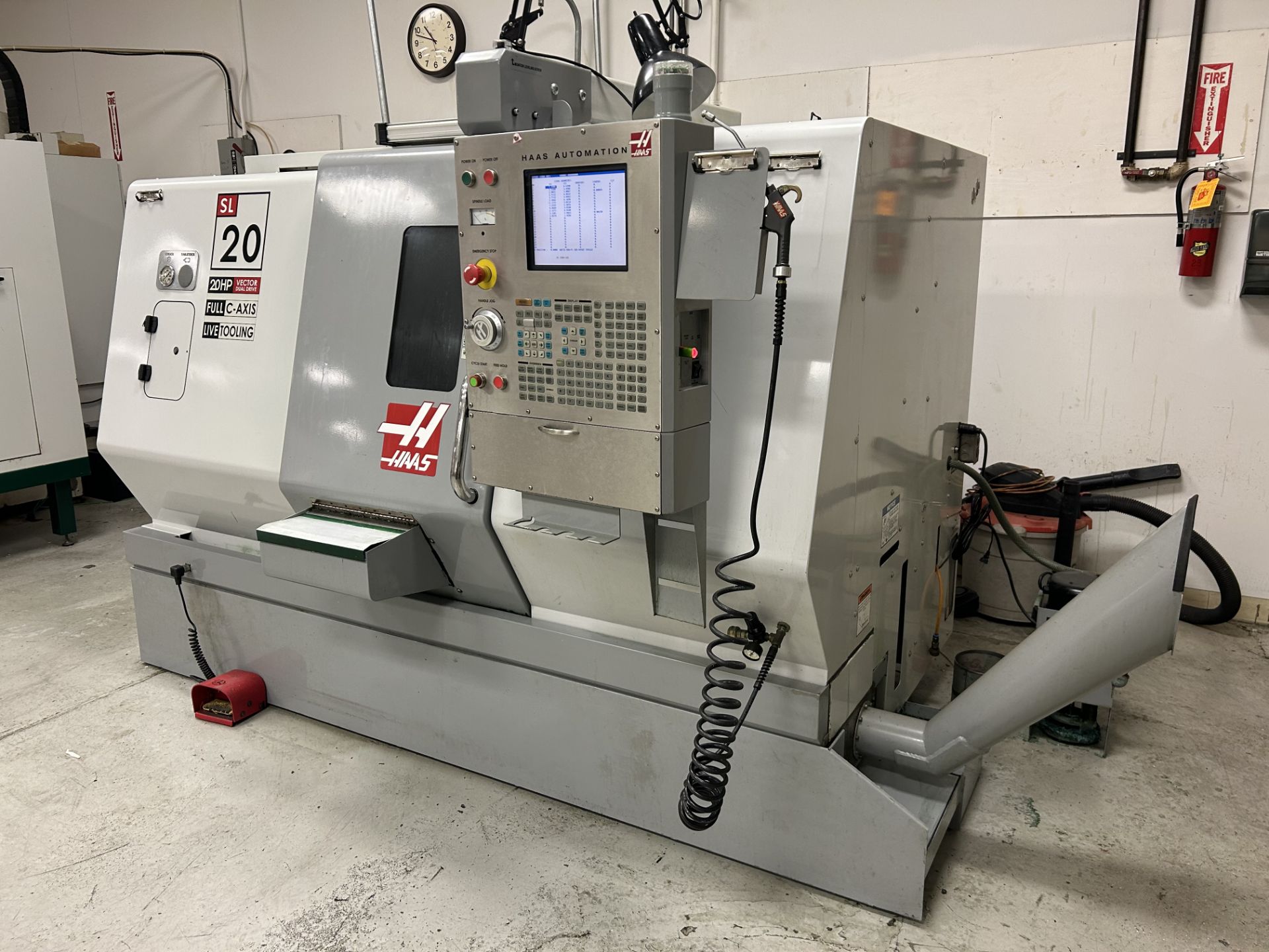 Haas Model SL-20 CNC Turning Center/Lathe - Image 2 of 13