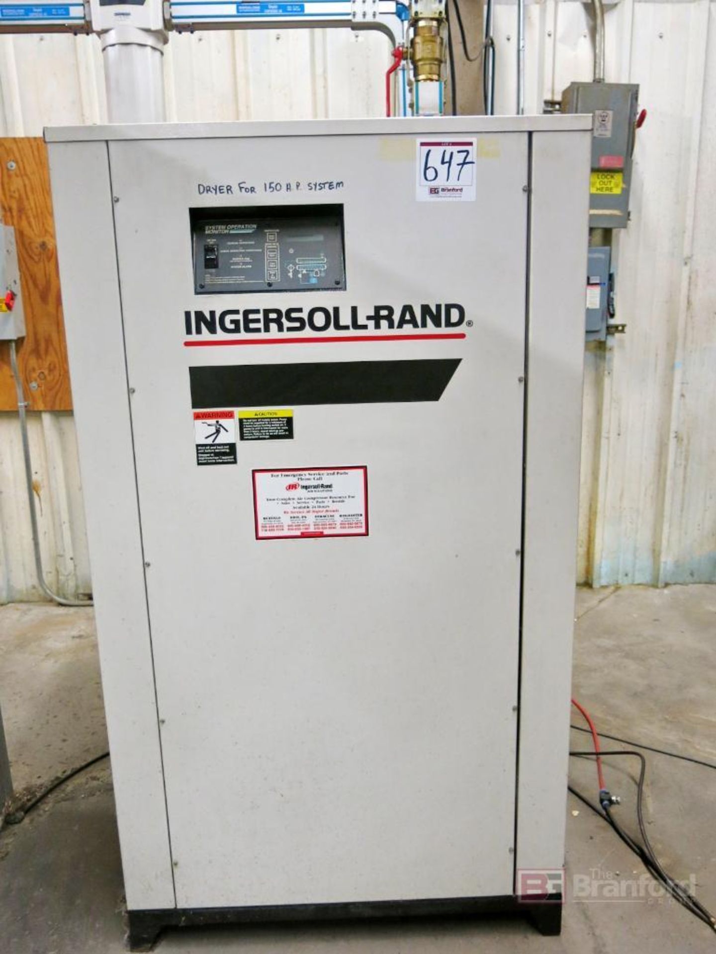 Ingersoll Rand Model DXR600 Refrigerated Air Dryer - Bild 3 aus 6