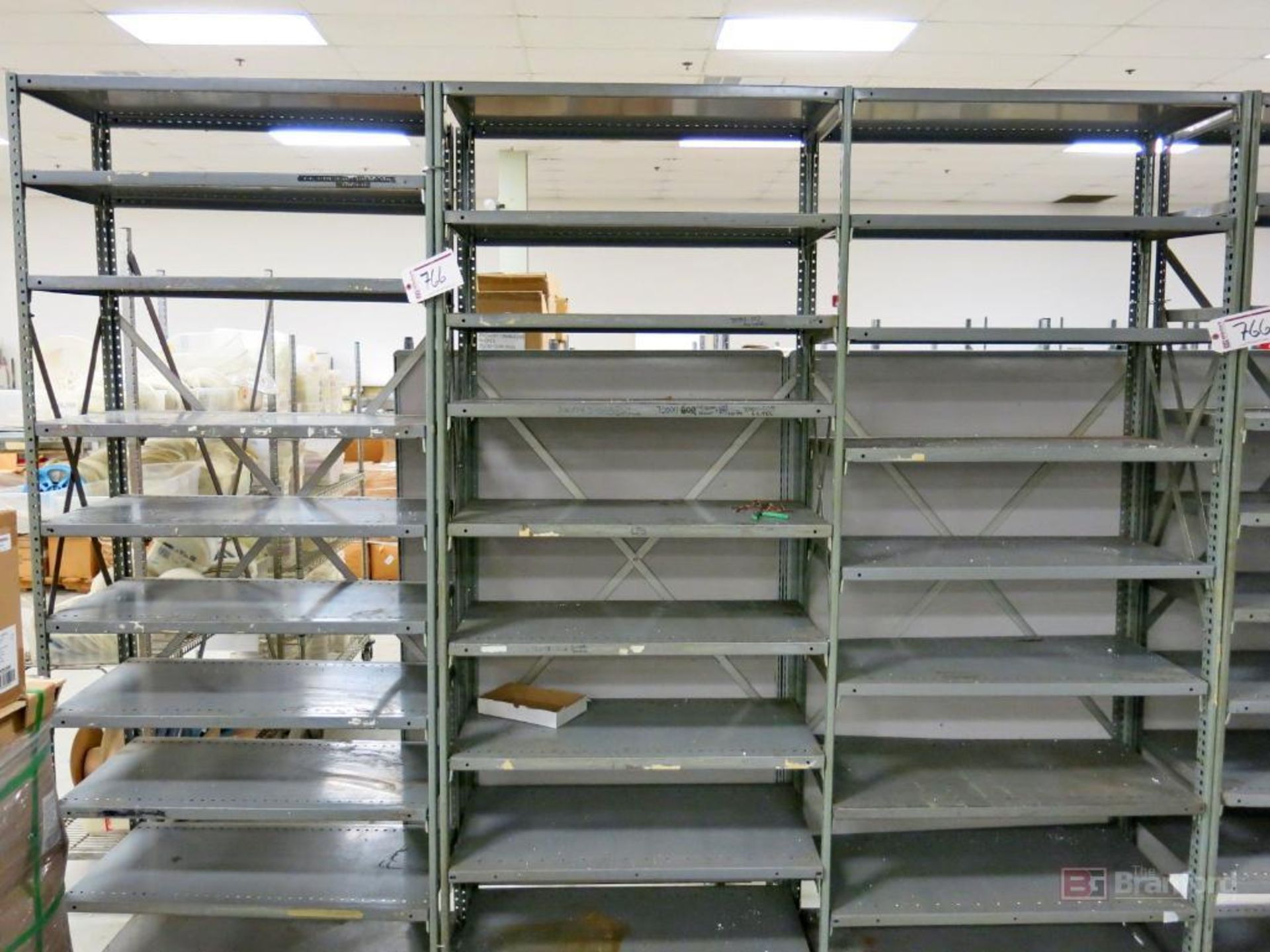 (9) Sections of Medium Duty Clip Together Racking