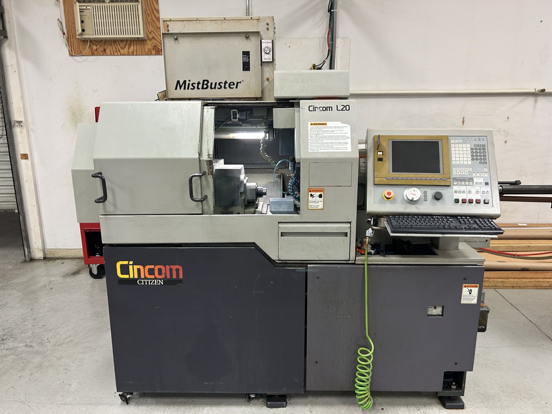 Citizen Cincom Model L20 CNC Screw Machine
