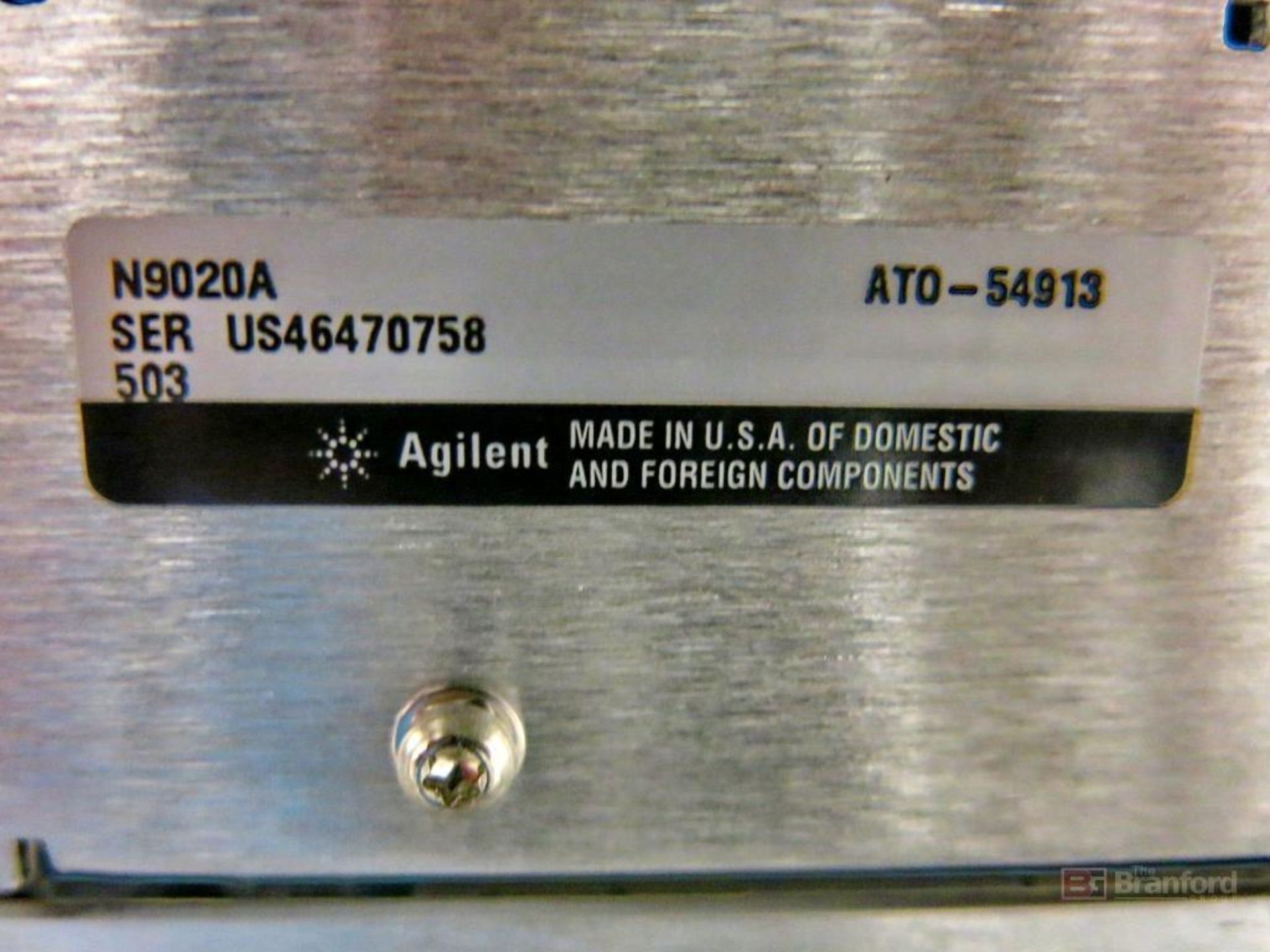 Agilent Technologies Model N9020A MXA Signal Analyzer - Image 2 of 2