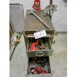Pipe Threading Cart w/ Contents