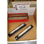 (2) Starrett Model 96 Precision Levels