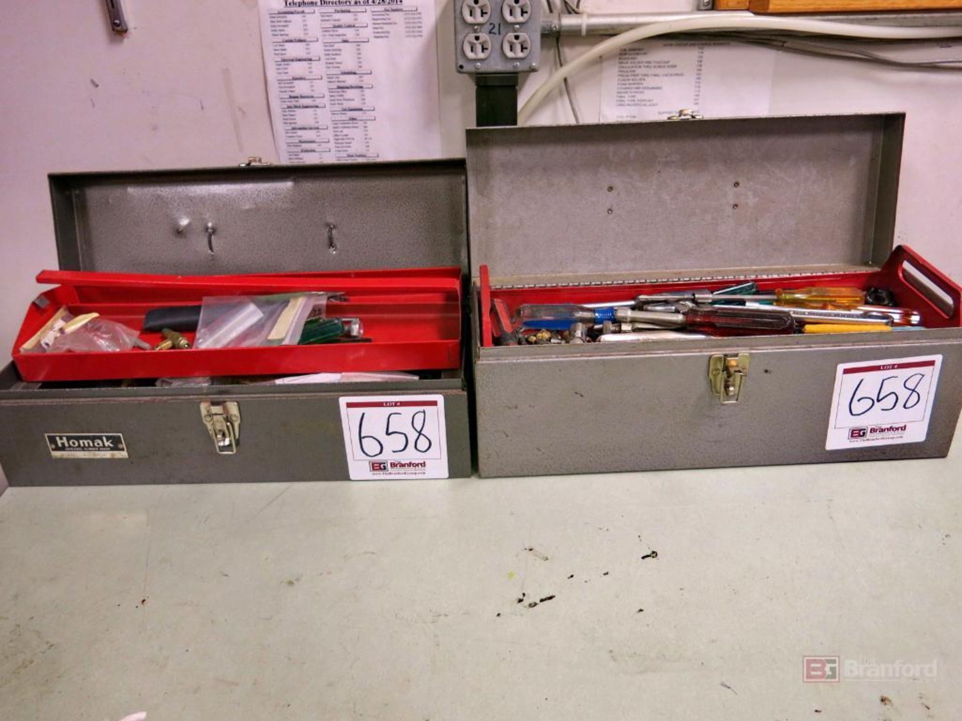 (2) Toolboxes w/ Assoc. Tools