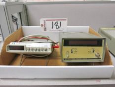 HP Digital Multimeter, HP Frequency Counter
