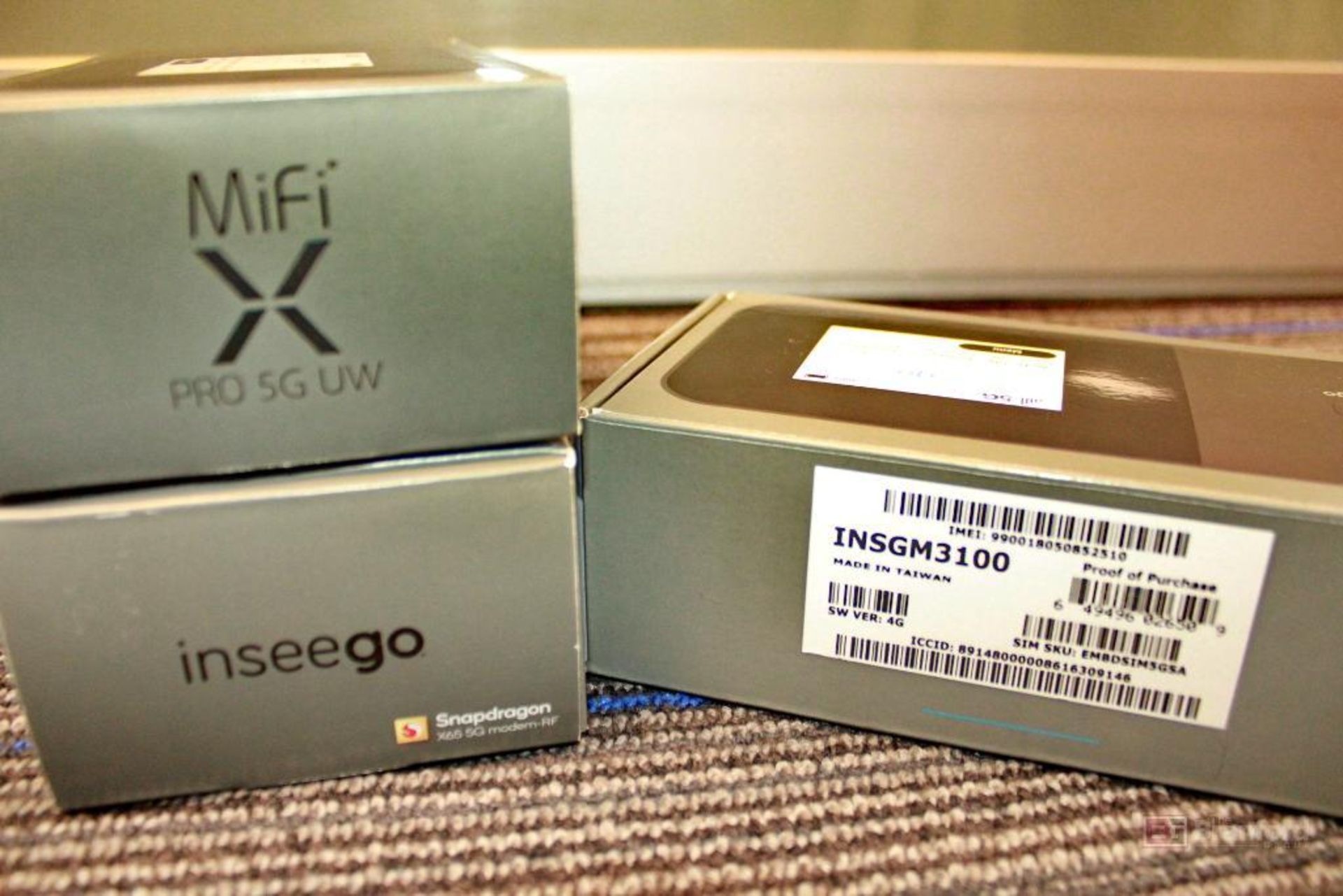 (4) Inseego INSGM3100 MiFi PRO 5G UW, WiFi Hotspot - Image 2 of 2