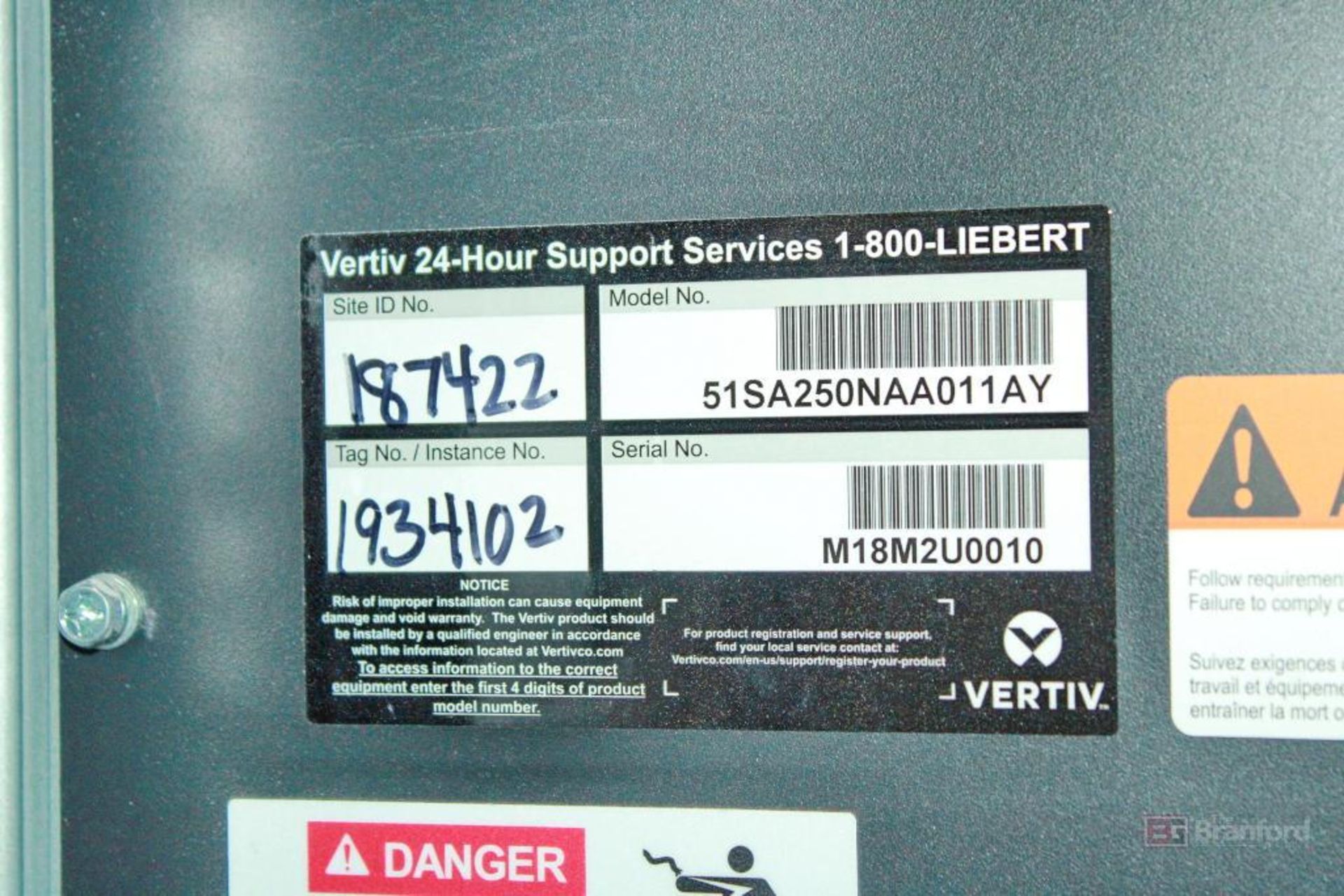 Vertiv Liebert EXM 51SA250NAA011AY 250-kVA AC Power UPS System, (2018/2019) - Image 10 of 16