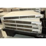 (5) Cisco Meraki MS250-48FP Switches